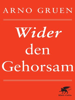 cover image of Wider den Gehorsam